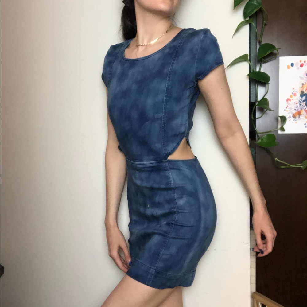 Levi's Blue Mini Dress